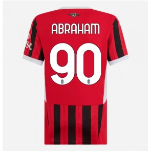 AC Milan Tammy Abraham #90 Hemmatröja Kvinnor 2024-25 Kortärmad